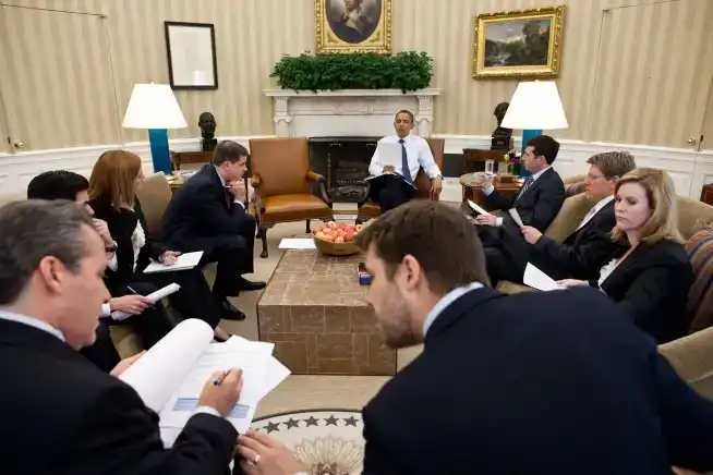 Teamgespräch im Büro